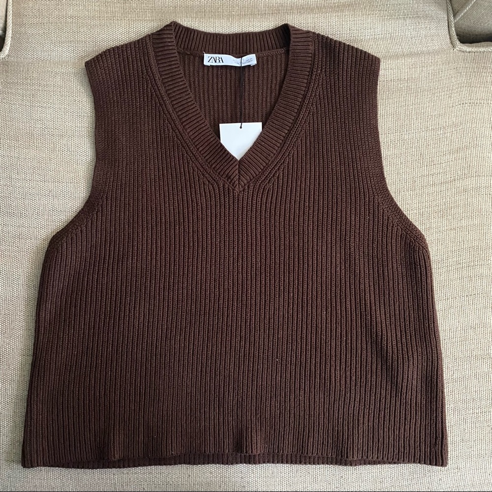 NWT Zara Sweater Vest